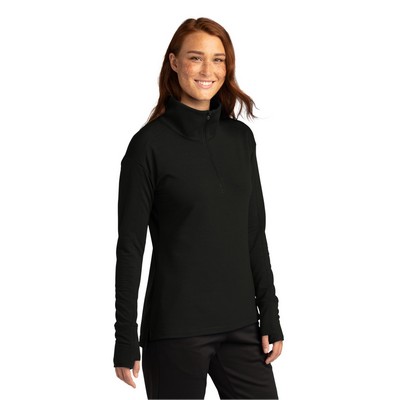 Sport-Tek Women's Sport-Wick Flex Fleece 1/4-Zip.