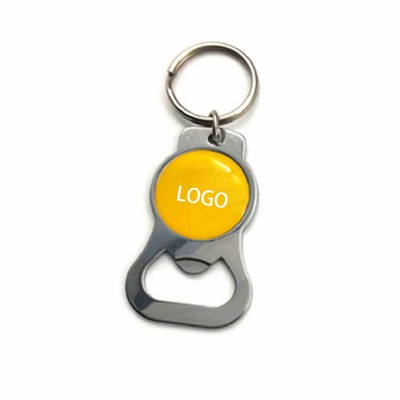 Stainless Steel Bottle Opener Keychain