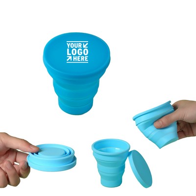 6 oz Silicone Folding Cup